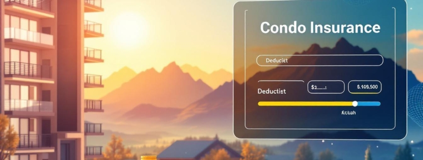 Condo Insurance Deductibles Utah: How to Choose Yours