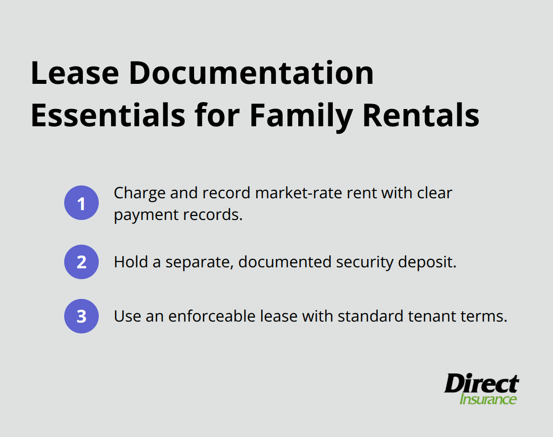 Key documentation steps to protect insurance coverage when renting to family